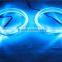 LED Light conducting angel eyes Cr.ee LED angel eye kit for BMW 80mm 100mm Waterproof