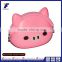 best selling products animal shaped rubber squeeze coin sorter purse with keychain