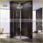Hinge and pivot combine square shower enclosure EX-213L