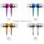 Deep Bass Handsfree Earbuds with Mic Control Metal Earphone for iPhone 6s
