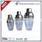 Glass mini promotional bar wine 180ml cocktail shaker