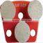 Diamond metal abrasive pad diamond metal bond pads                        
                                                Quality Choice