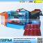 Glazed tile forming machine, glazed steel roofing tiles making machinery