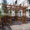 garden pergola solar gazebo turtle bridge