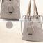 19 Years Experience Vintage Canvas Leather Messenger School Handbag