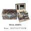 2016 wholesale high-end trendy leather jewelry box