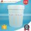 5 Gallon Plastic Pail, Packaging Barrel Plastic for Latex Paint, Metal Handle Plastic Bucekt