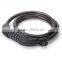 Five password color bicycle lock anti-theft bike lock chain lock cable lock