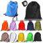 Cheap polyester nylon non woven cotton drawstring bag