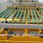 Automobile seat headrest foaming line