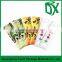 BK01 Wholesale Price Manufacturer In China Heat Seal Aluminum Foil Materials Side Gusset Green Empty Tea Bag Pouch Packaging