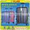 Pure PC Aluminum frame Trolley Bags with TSA lock for wholesale