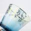 SGS Certificaed Unleaded Crystal Colored Blue Stemelss Wine Glass