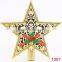 New Golden Tree Topstar christmas tree ornaments