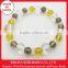 Tokugawa Ieyasu Bracelet, unisex, Beautiful and high quality bracelet made of natural stones, Citrine, smoky quartz and crystal