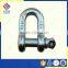 U.S. TYPE G2150 DROP FORGED SAFETY PIN D SHACKLE