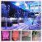 2015 Tree decoration Battery Operated 4 inch16 colors changing square led floral lights with remote control