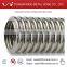 Large diameter stainless steel metallic corrugated hose