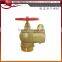 Pressure fire hydrants landing valve