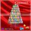 professional 9 tiers clear plastic macaron tower macaron stand