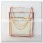 ITS ALL Handmade, for Relics, Mementos, Keepsakes, photograph,flowers Anything Else~ hanging double $1 dollar glass photo frame