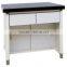 Epoxy Coated Galvanized Steel Fabrication Physical Lab Vibrating Table With Marble Stone Worktop