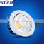 Warm white / Cold white 6w 10w recessed led downlight