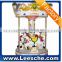 2015 coin operated carousel horses 3 seats mini carousel for sale small electric merry-go-round amusement park equipment rides
