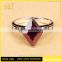 Jingli Jewelry Hot Sale Ruby Silver Ring (YJ-818)