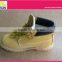 comfortable Oxford sole goodyear welted middle cut work shoes steel shank insert