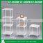 White Shelf, Vintage Shelf, Living Room Shelf