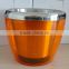 750ml plastic stainless steel wine cooler ice bucket