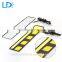 2016 hot sale metal housing 21cm drl led daytime running light turn signal light