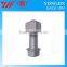 undercarriage parts excavator track shoe bolts with nuts