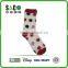colorful dots pattern fluffy socks