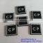 resin plastic embossed logos