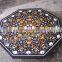 Indian Marble Inlay Table Top , Stone Pietra Dura Marble Table Top