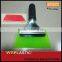 green 5" installation squeegee with handle for flat glass applications