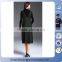 2016 fashion ladies designer elegant sleeveless woolen maxi dress