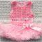 Baby Girl Dress for Birthday Party Rosette Dress With Wholesale Price for 0-3 Years Girl in China
