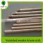 Varnished mop handle / wood broom stick / straight wooden broom and mop stick