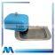 China manufacturer supply colorful lid stainless steel butter dish stainless steel butter tray stainless steel butter plate