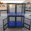 Welded Square Tubing Dog Cage With Wheels