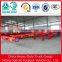 3 axles 20ft gooseneck skeleton semi trailer/40ft container trailer chassis for sale