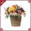 Indoor decoration flower planter natural seagrass woven small plant basket