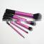 Most Popular Cosmetic Makeup Brush Set With Clear Handle Makeup Brush Set