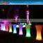 HUAJUN Waterproof Indoor Outdoor Remote Control LED Bar Table