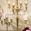 flower bowl wedding candelabra,crystal candelabra wedding centerpieces,wedding crystal candelabra with on top flower bowl c/ball