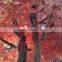 ornamental artificial red maple tree for decoration