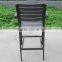 Outdoor bar furniture plastic wood high stool bar chair